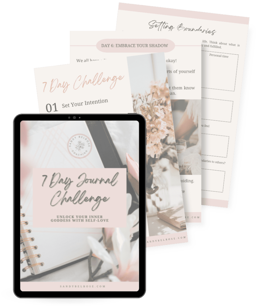 10 Ways to Prioritize Self-Love in 2025 3 7 Day Journal Multi Page Mockup